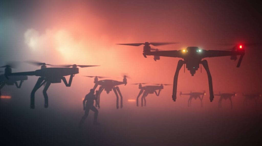 Agentic AI and Future Warfare: When Machines Become War Heroes 2 Agentic AI Drone Image