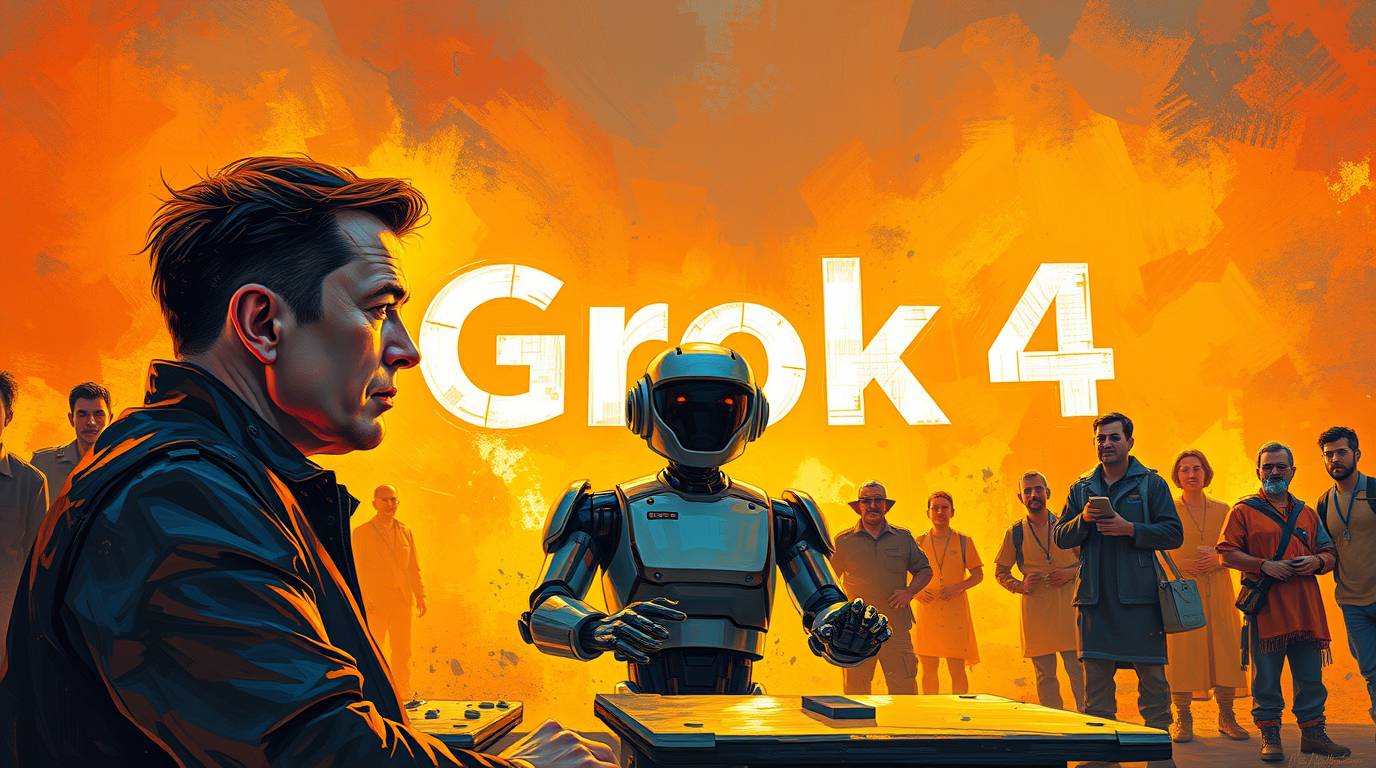 Elon Musk’s Grok 4 AI Chatbot Launched – Next-Gen AI on X in 2025 1 Elon Musk's Grok 4 AI Chatbot launch announcement on the X platform