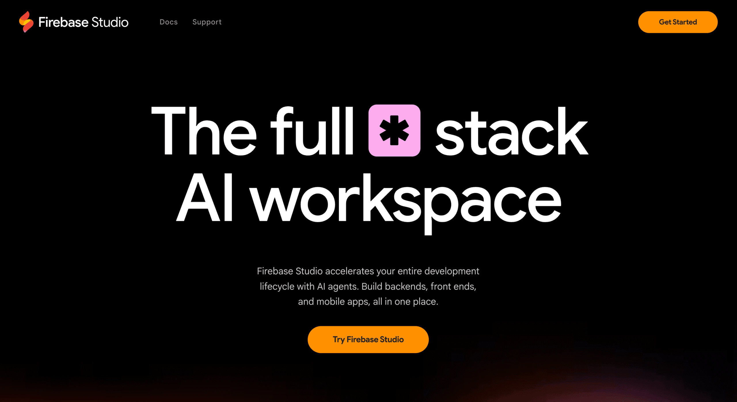 Firebase Studio