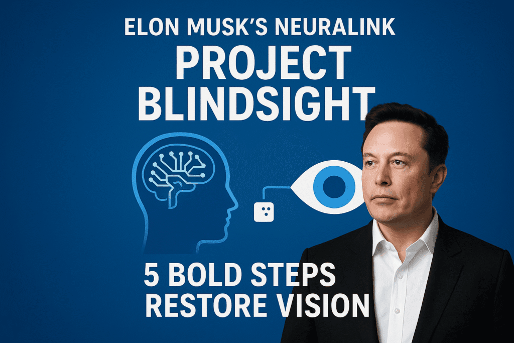 Elon Musk’s Neuralink Project Blindsight – 5 Bold Steps to Restore Vision 2 image