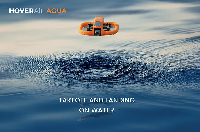 HOVERAir AQUA: The 1st Self-Flying Drone That Actually Floats on Water 1 HOVERAir AQUA- The 1st Self-flying Drone That Actually Floats on Water